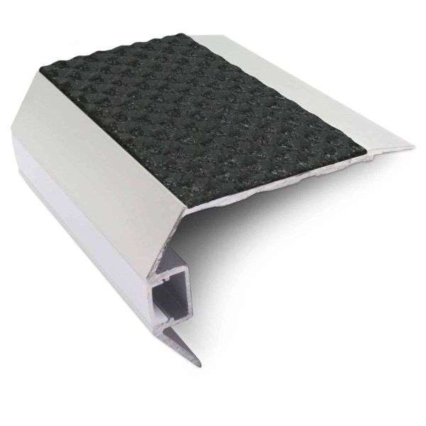 NSLR50 – Vision Light Out – Tredsafe Non Slip 77.5 x 48.5mm Stair Nosing Black Tredsafe