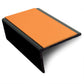 NSP 56x32.5mm Slimline Hard Nose PVC Stair Nosing – Non-Slip Edge Trim Tangerine