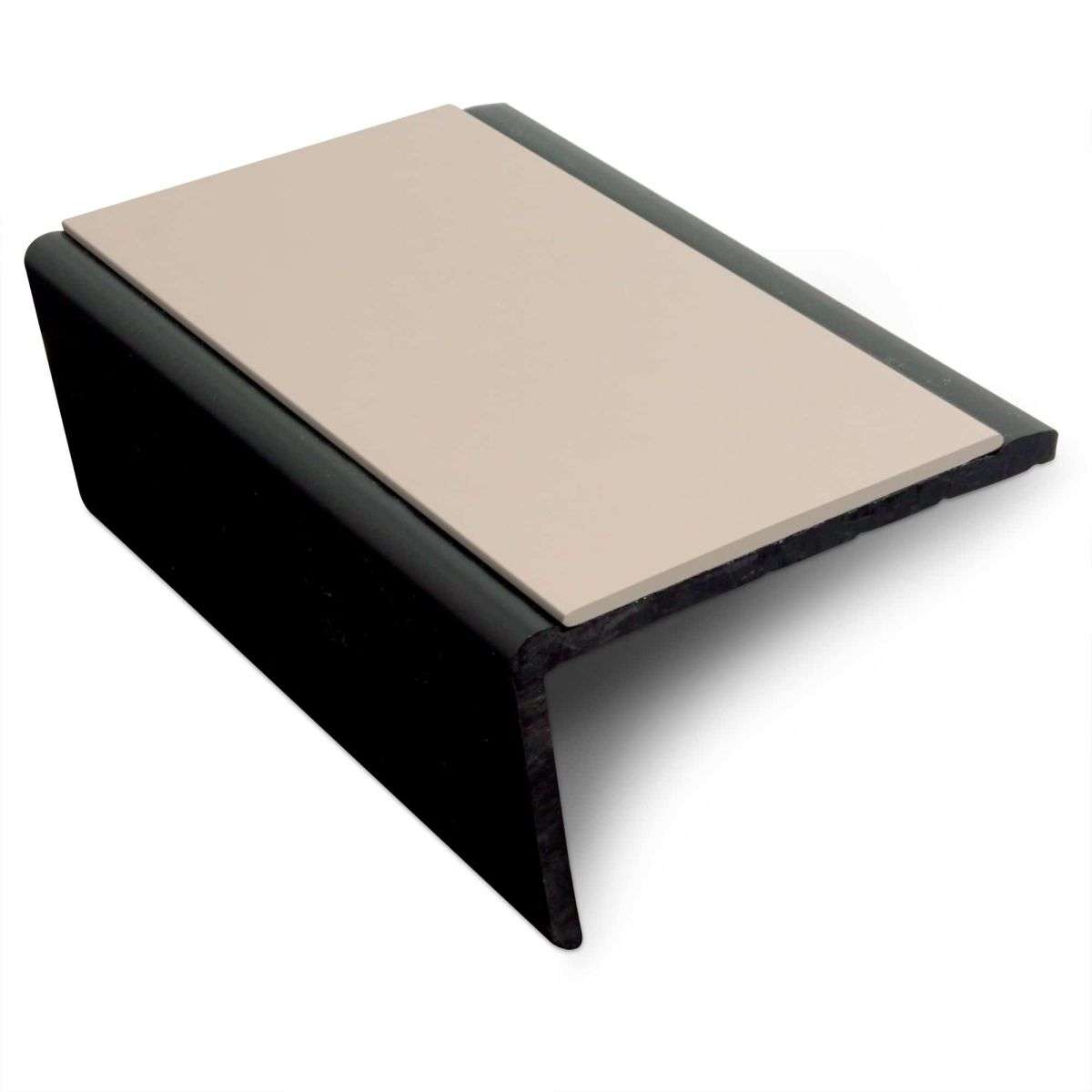 NSP 56x32.5mm Slimline Hard Nose PVC Stair Nosing – Non-Slip Edge Trim Canvas