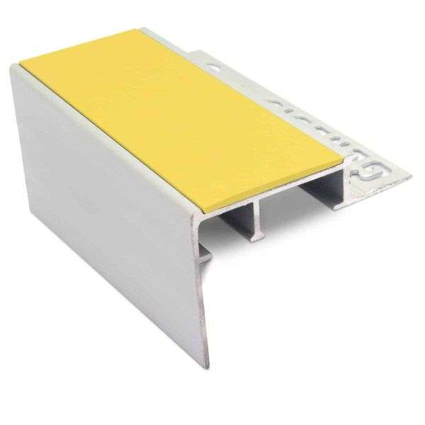 NTC – Heavy Duty Ceramic Tile-In Non Slip Stair Nosing Yellow