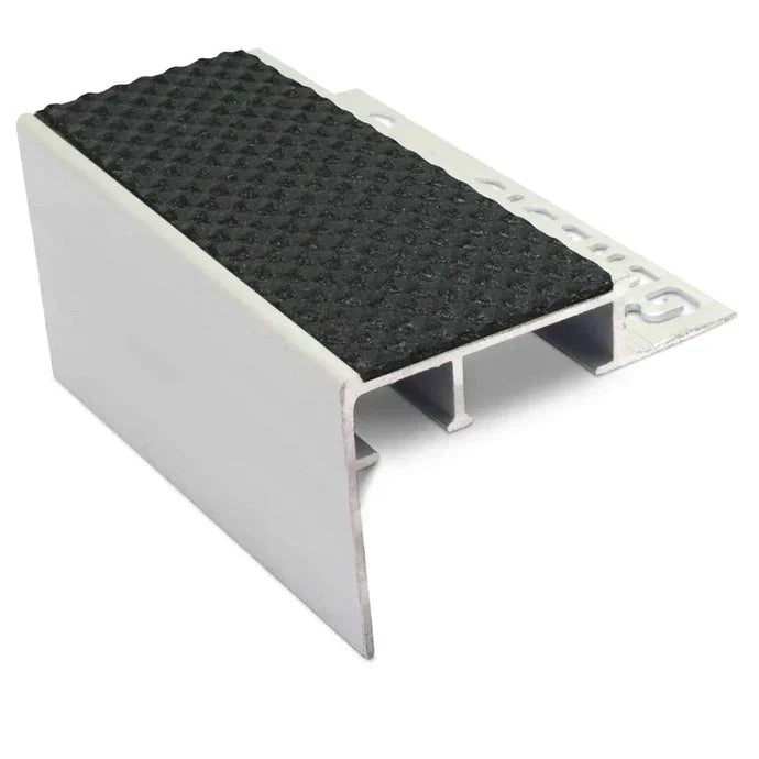 NTC – Heavy Duty Ceramic Tile-In Nosing Tredsafe Non Slip Black Tredsafe