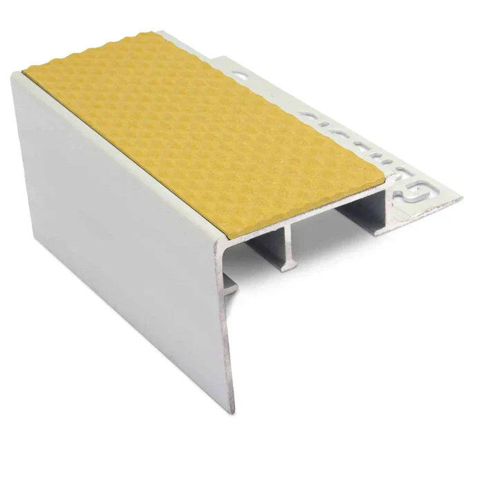 NTC – Heavy Duty Ceramic Tile-In Nosing Tredsafe Non Slip Yellow Tredsafe