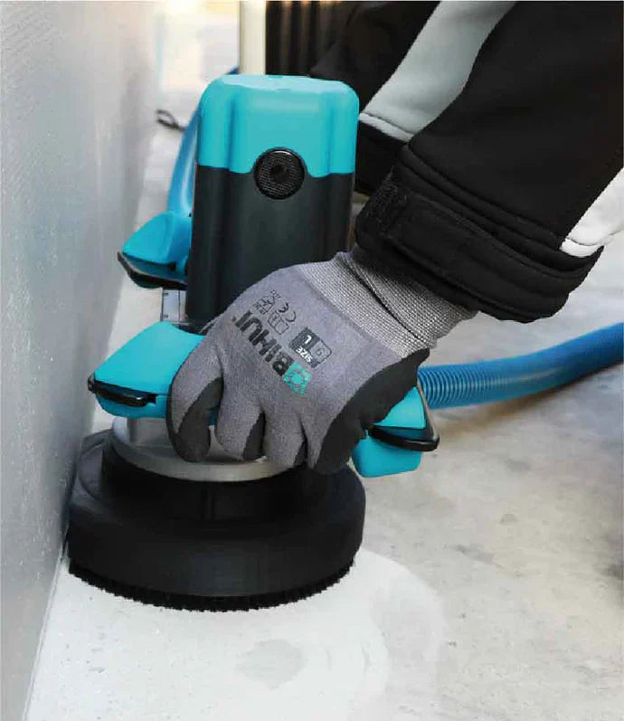 Bihui 1900W Concrete Grinder with 180mm Dual Row Diamond Disc