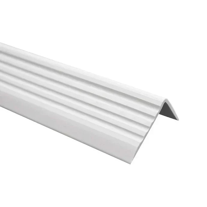 Flexible Anti-Slip Self-Adhesive Stair Nosing 40x25mm 735-ND Light Grey