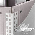 10 X 23x23 Pvc Universal Render Corner Bead 2.5m