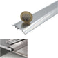 Aluminium Floor Edging Strip Door Threshold Adjustable for Smooth Floor Transitions S16