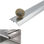 Aluminium Floor Edging Strip Door Threshold Adjustable for Smooth Floor Transitions S16