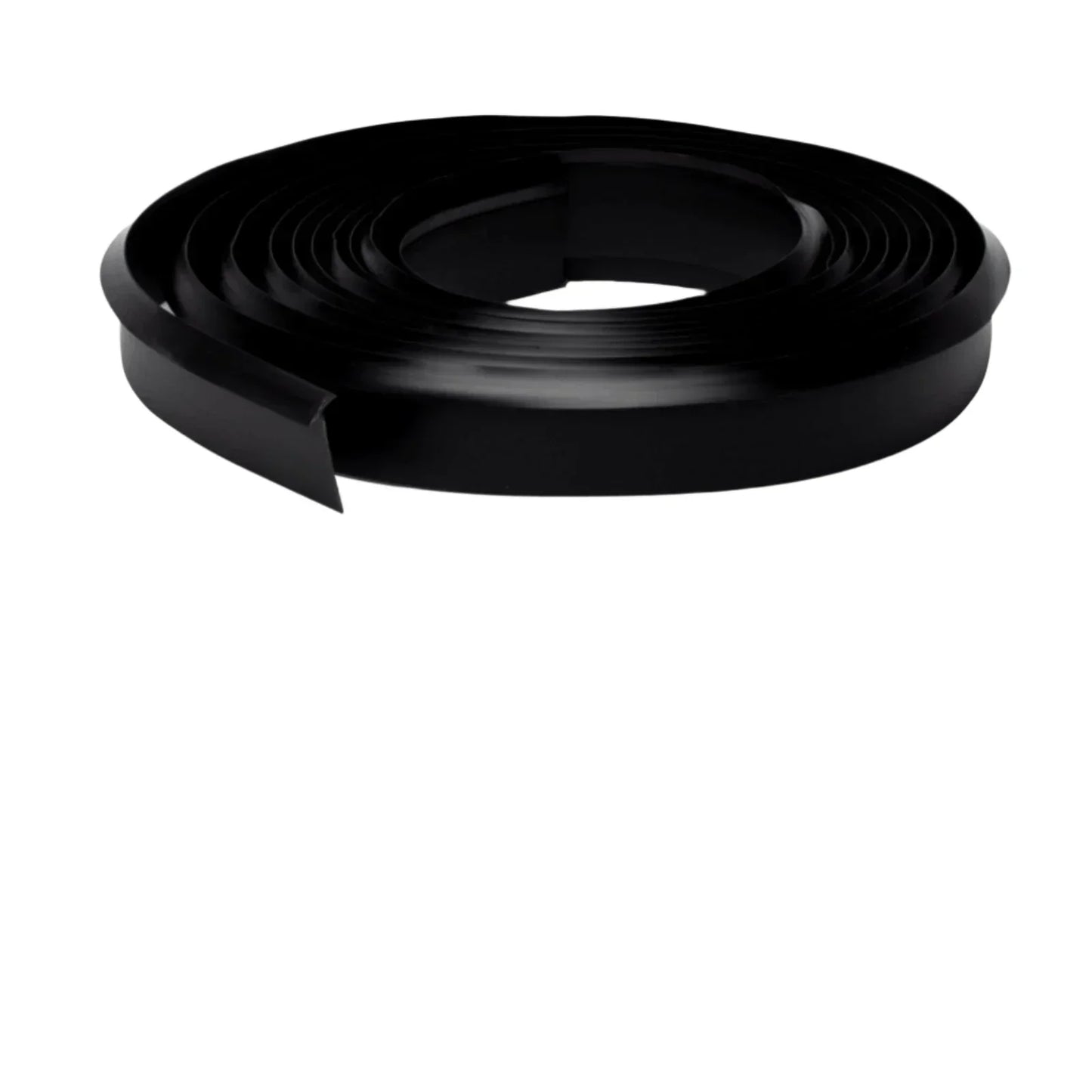 Flexible Worktop Seal Strip – PVC Trim for Kitchens & Wet Areas Black 4.2m