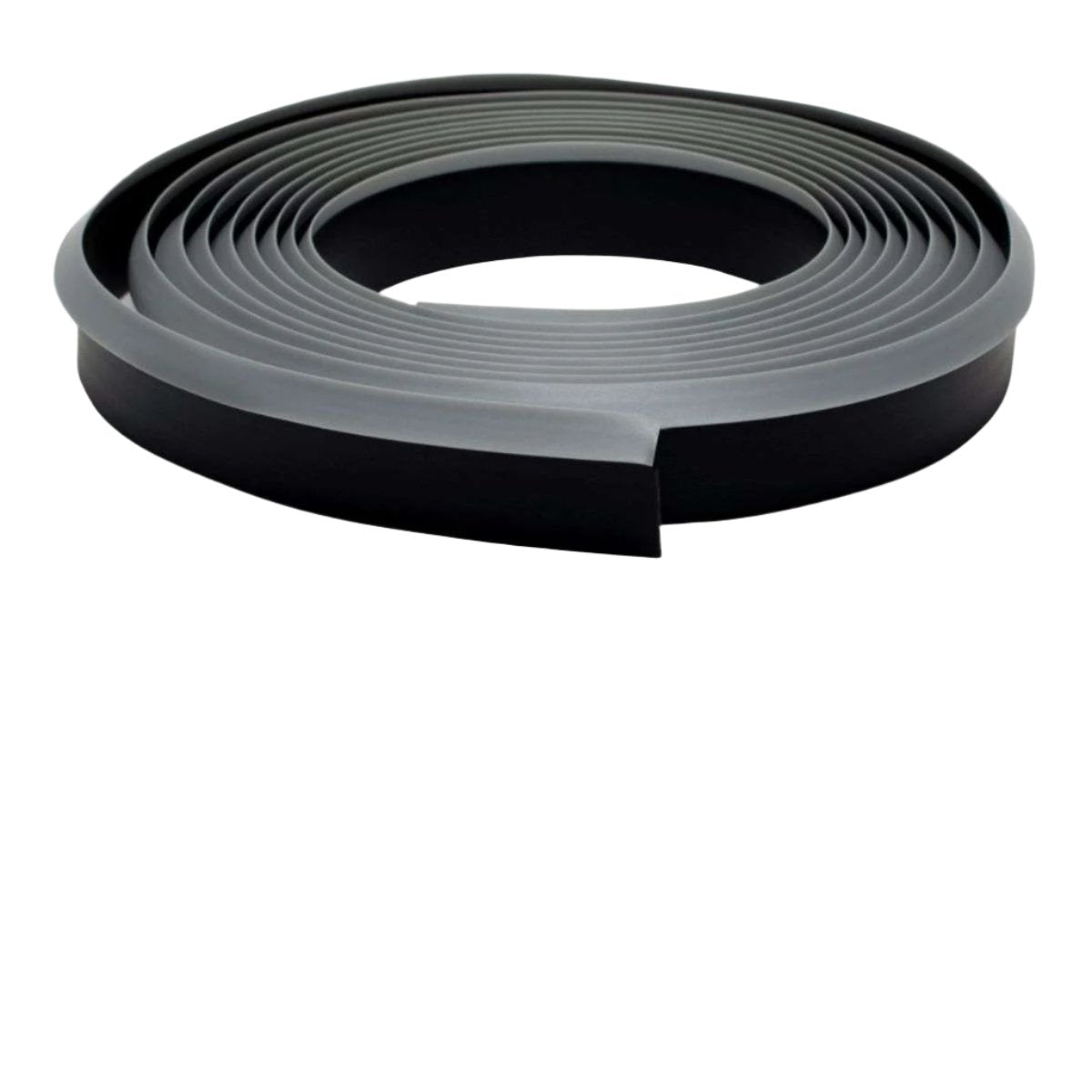 Flexible Worktop Seal Strip – PVC Trim for Kitchens & Wet Areas Silver 4.2m