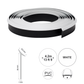 Flexible Worktop Seal Strip – PVC Trim for Kitchens & Wet Areas White 4.2m