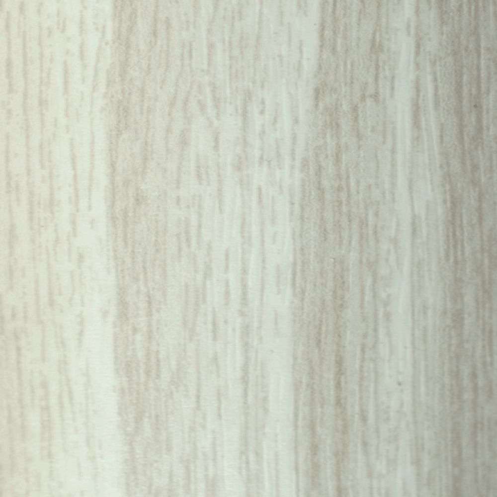 A60 15 x 22mm Push-In Aluminium Wood Effect Stair Nosing Edge Trim White Oak
