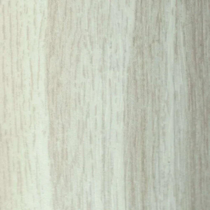 A31 25 x 10mm Aluminium Wood Effect Self Adhesive Stair Nosing Edge Trim 2.7m White Oak